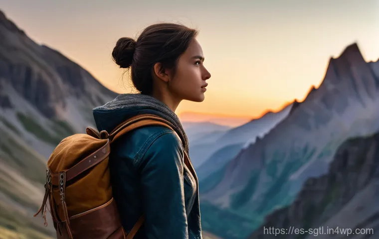 디지털 스토리에서 캐릭터 구축 방법 - **Prompt:** A medium shot of a resilient fantasy adventurer, female, with a thoughtful and slightly ...